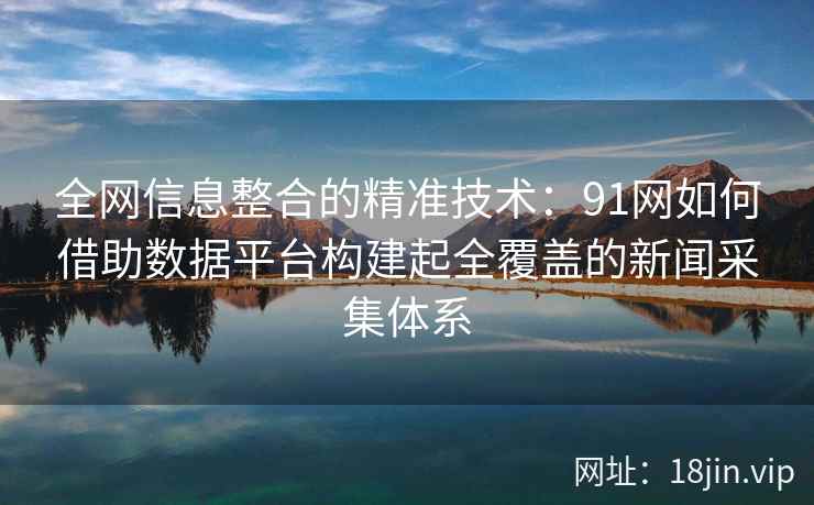 全网信息整合的精准技术：91网如何借助数据平台构建起全覆盖的新闻采集体系