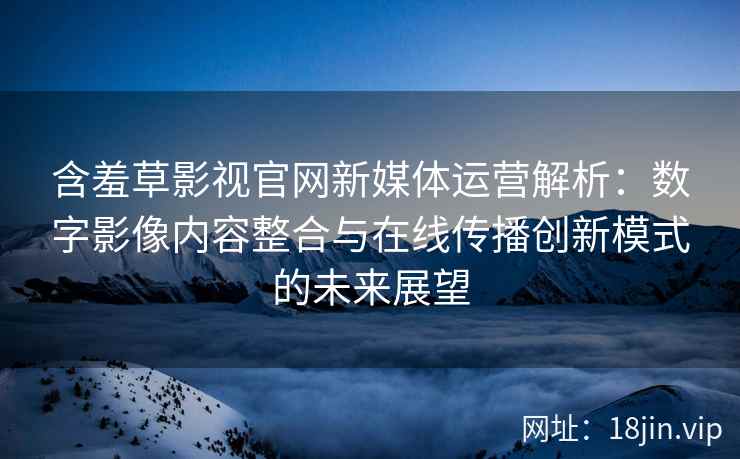 含羞草影视官网新媒体运营解析：数字影像内容整合与在线传播创新模式的未来展望